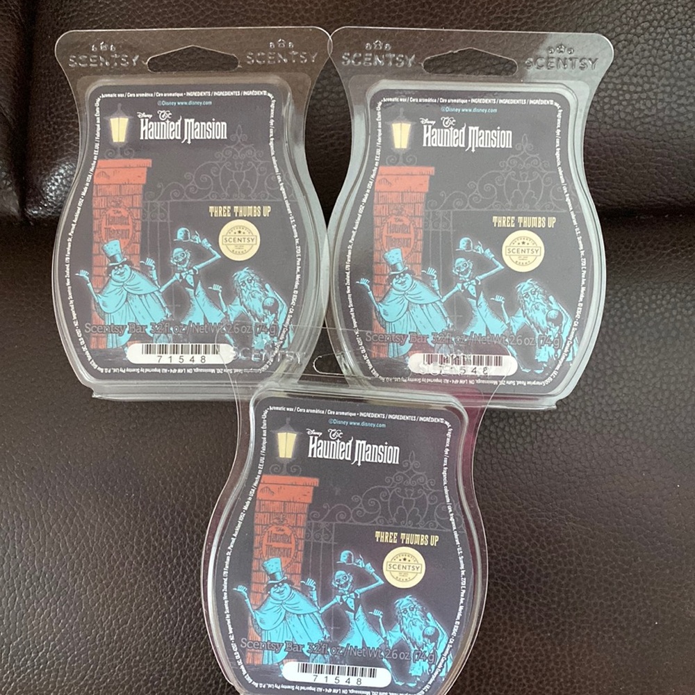 3 scentsy bars